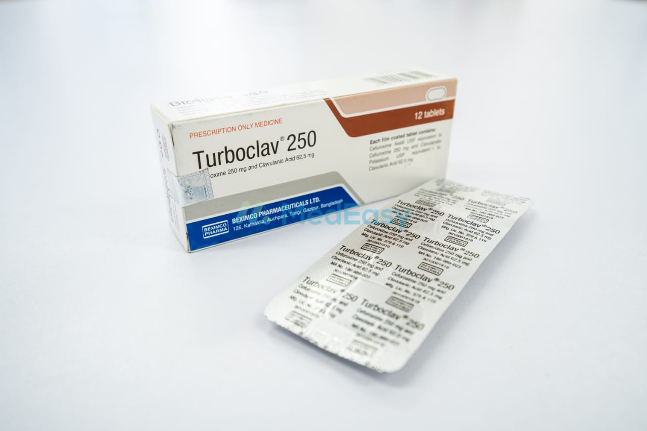 Turboclav 250 mg+62.5 mg