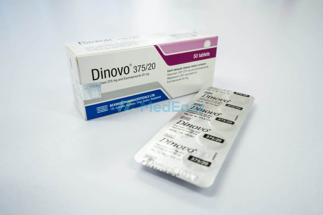 Dinovo 375 mg+20 mg