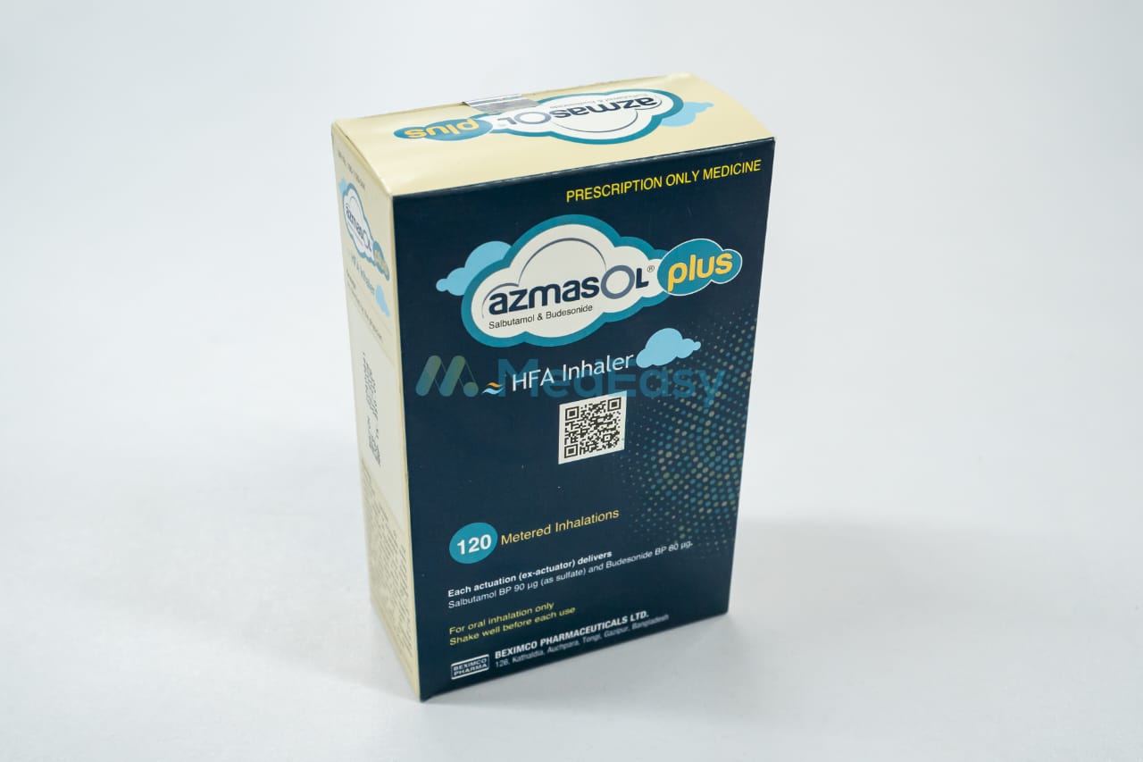Azmasol Plus 120 Metered Inhalations