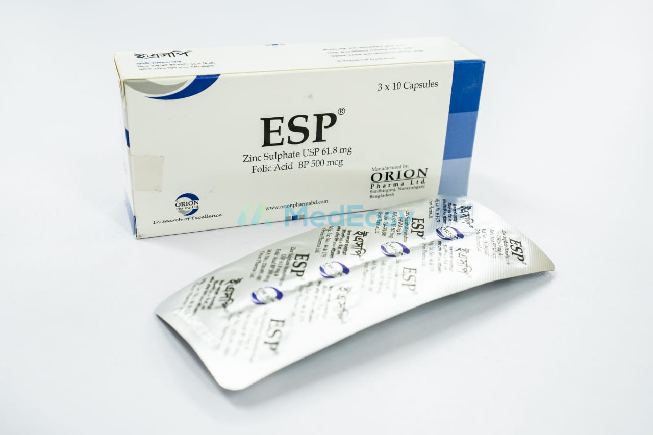 ESP 500 mg+61.8 mg