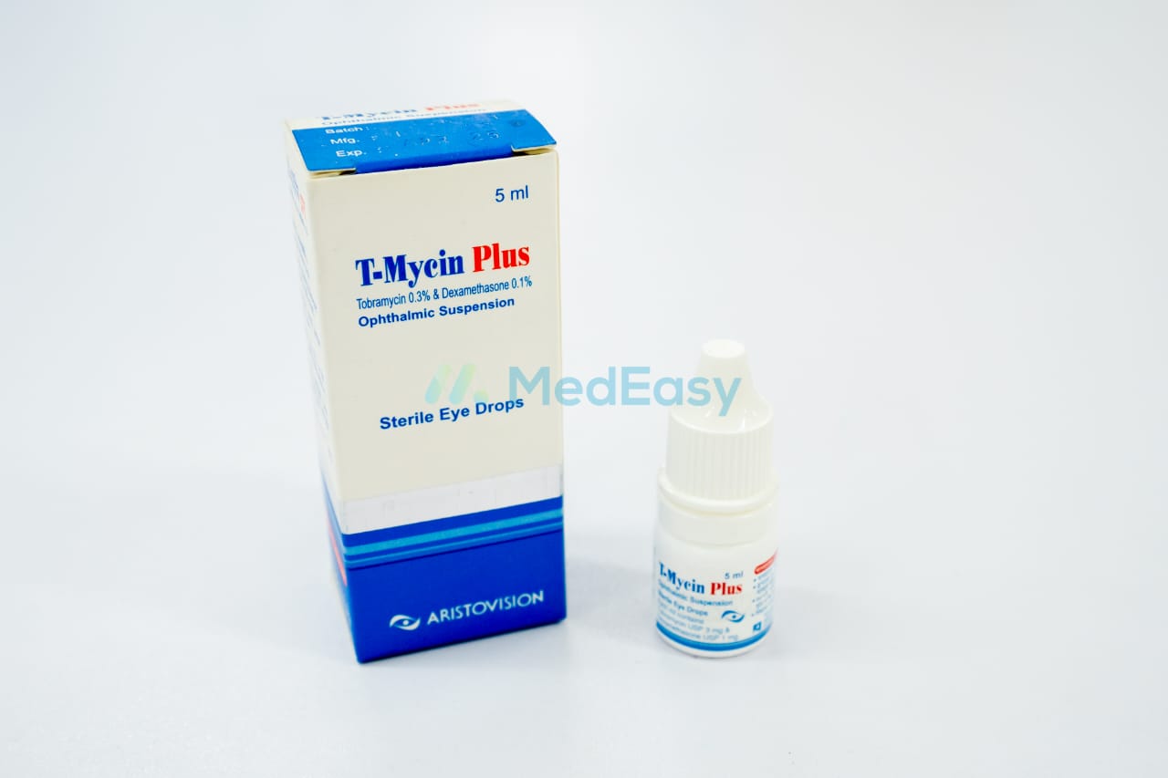 T-Mycin Plus 0.1%+0.3%