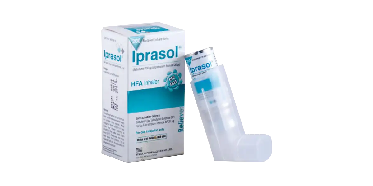 Iprasol 100 mcg+20 mcg