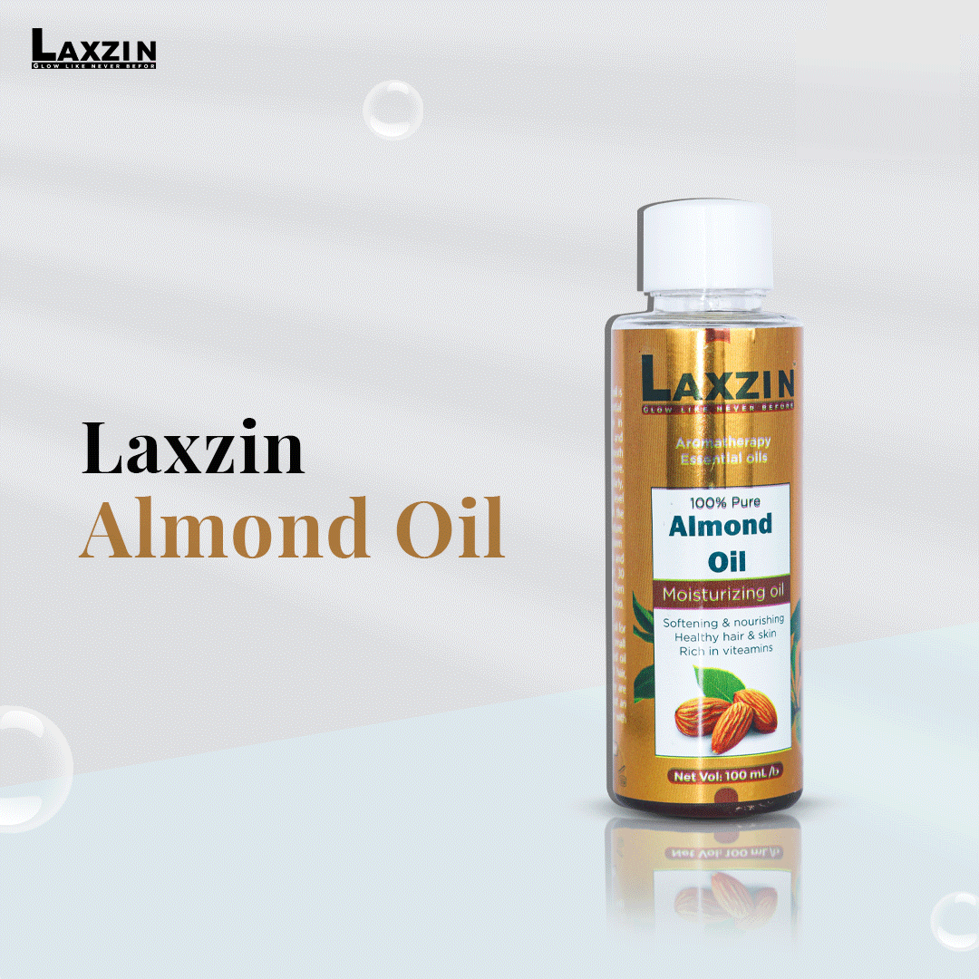 Laxzin 100% Pure Almond Oil 100ml 100ml
