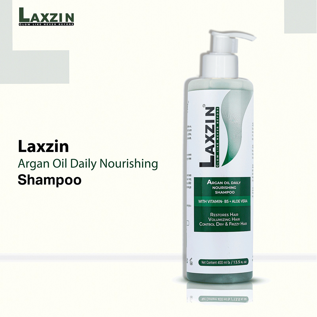 Laxzin Argan Oil Daily Nourishing Shampoo 400ml 400ml