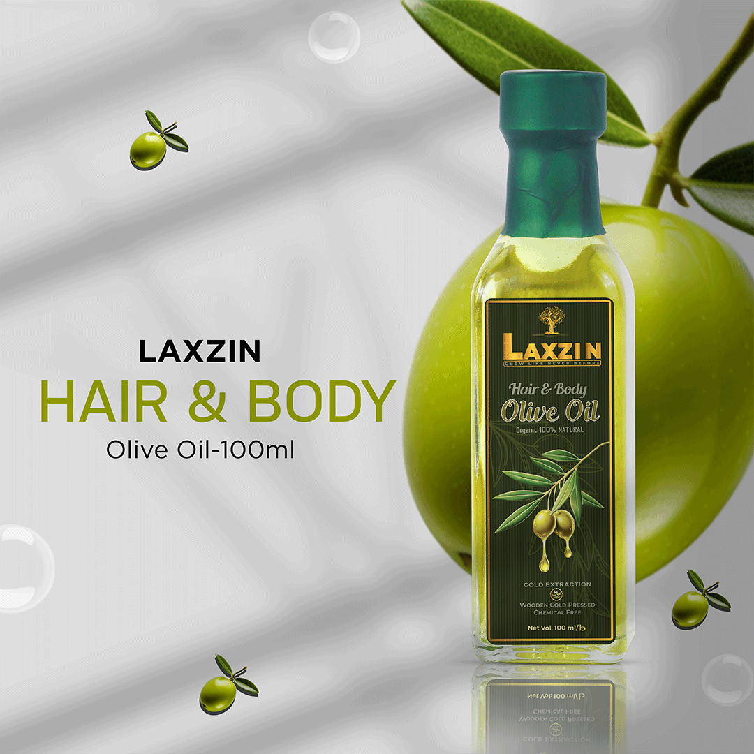 Laxzin Hair & Body Olive Oil 100ml 100ml