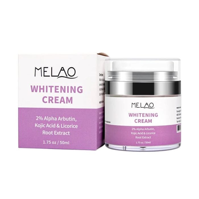 Melao Whitening Cream 2% Alpha Arbutin, Kojic Acid & Licorice Root Extract 50ml 50ml