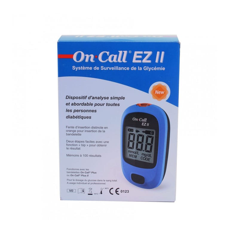 On Call EZ II Blood Glucose Meter 