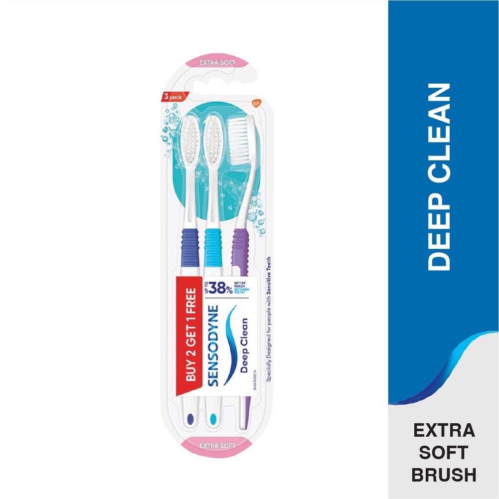 Sensodyne Deep Clean Extra Soft Toothbrush Combo