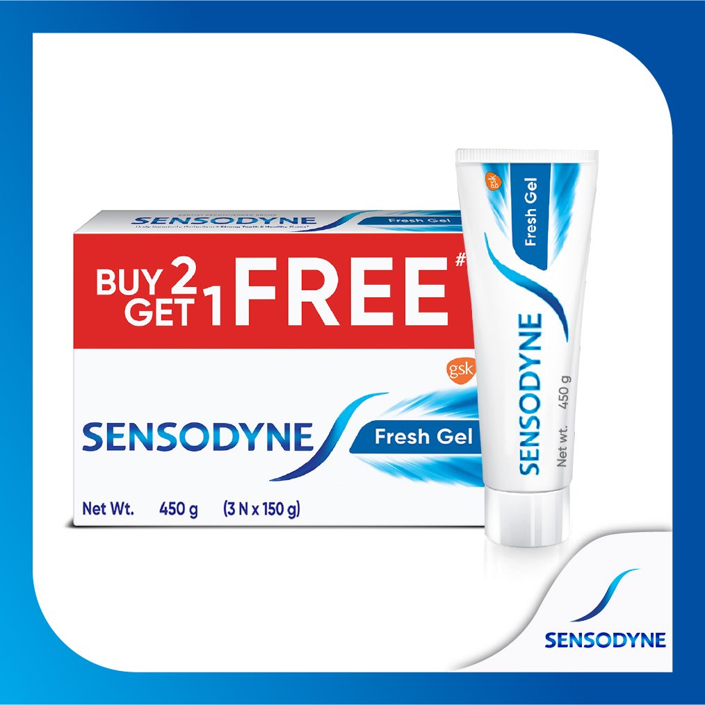 Sensodyne Fresh Gel Combo 150 gm