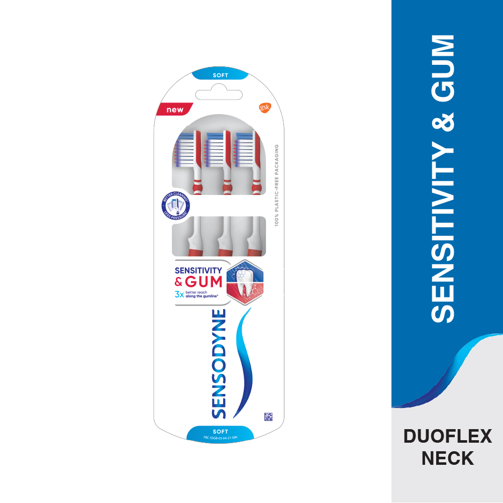 Sensodyne Sensitive & Gum Toothbrush Combo