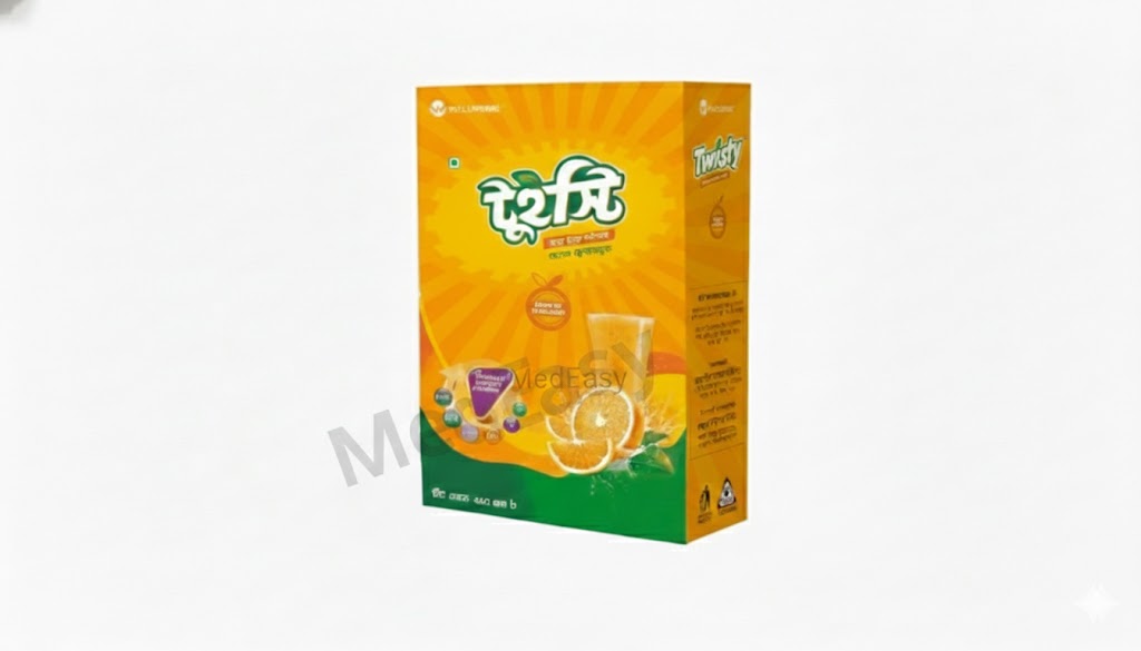 Twisty Soft Drink Orange Flavour 250 gm