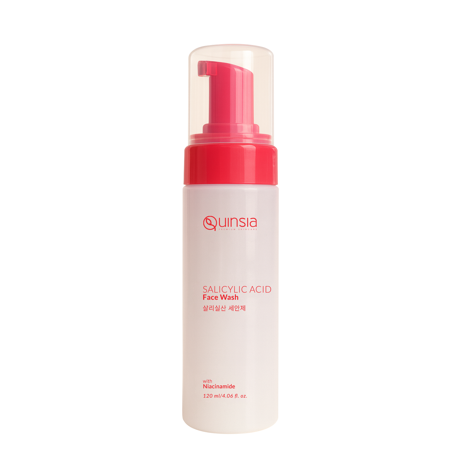 Quinsia Salicylic Acid Face Wash with Non-Drying Formula 120ml 120ml