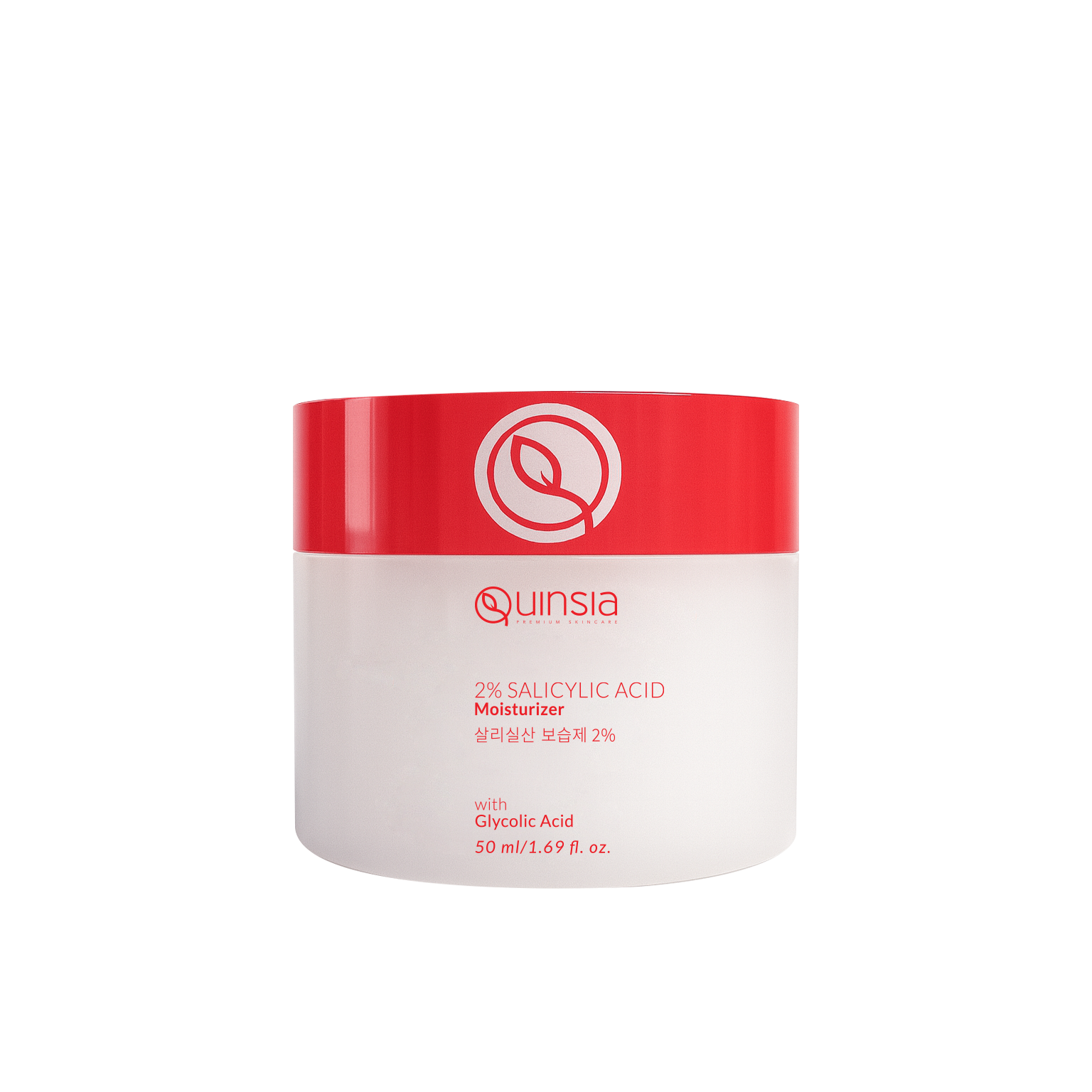 Quinsia 2% Salicylic Acid Moisturizer with Glycolic Acid 50ml 50ml