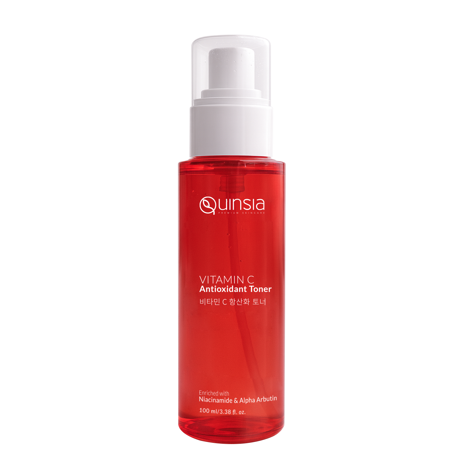 Quinsia Vitamin C Antioxidant Toner with Niacinamide & Alpha Arbutin 100ml 100ml