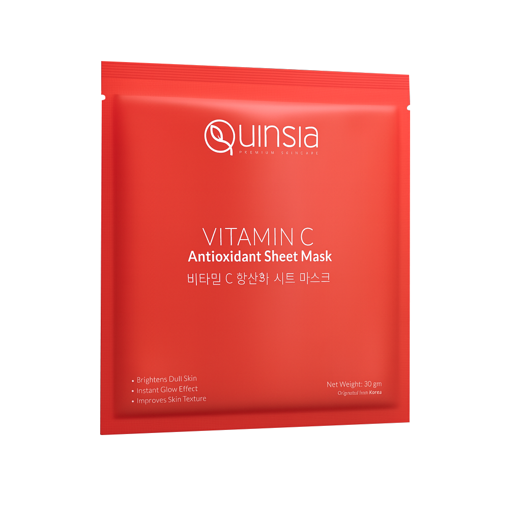Quinsia Vitamin C Antioxidant Sheet Mask 30g 30g