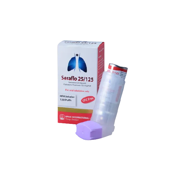 Seraflo (25 mcg+125 mcg)/puff