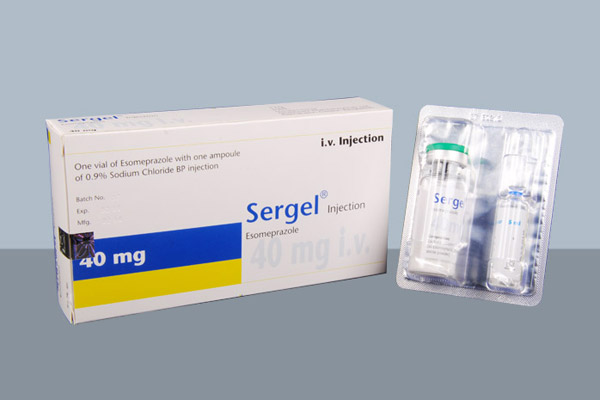 Sergel 40 mg/vial