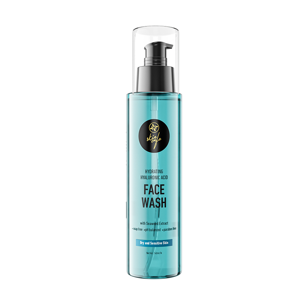 Skin Cafe Hydrating Hyaluronic Acid Face Wash with Seaweed Extract 140ml 140ml