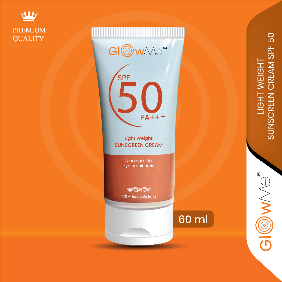 Glow Me Lightweight Sunscreen SPF 50+ Cream 60ml 60ml