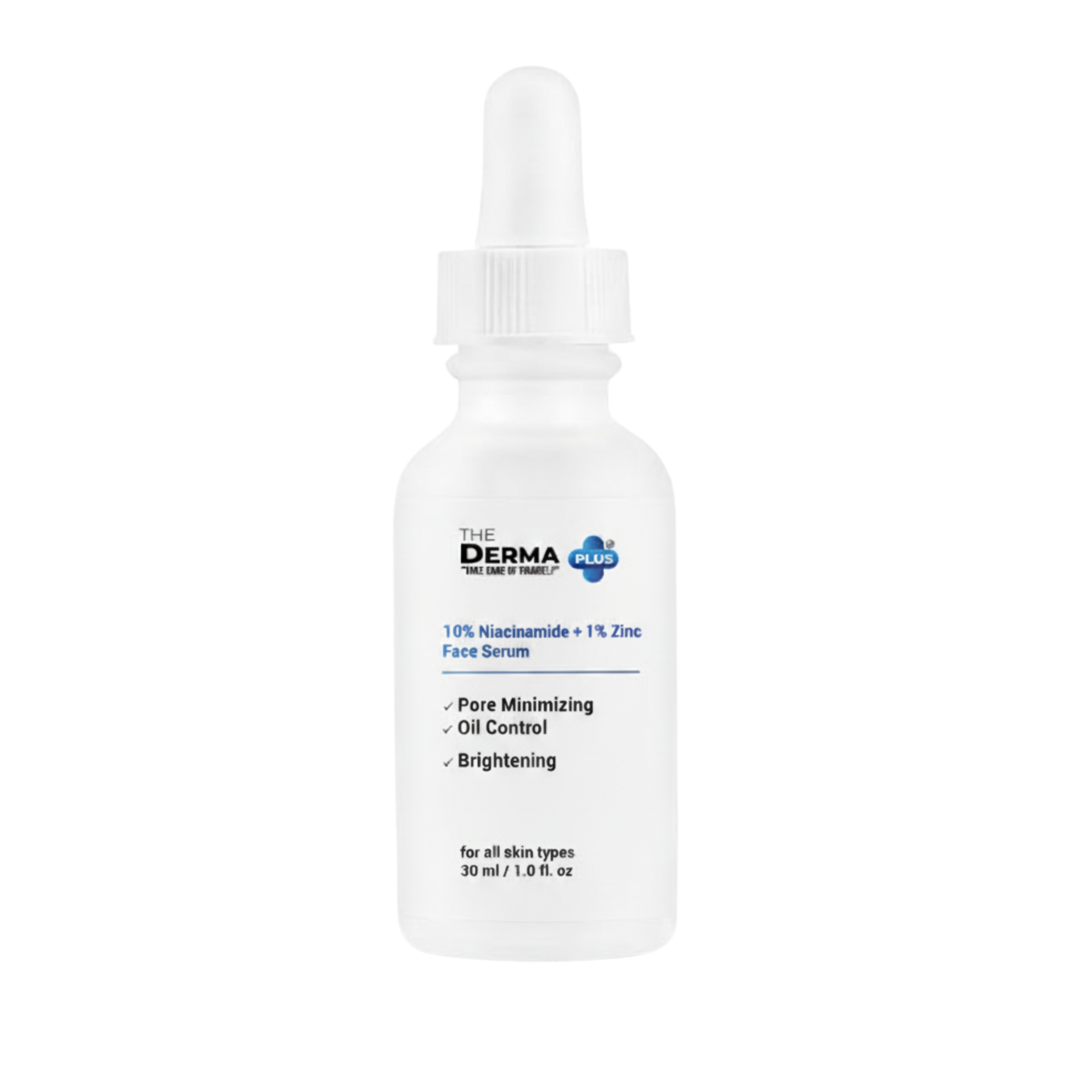The Derma Plus 10% Niacinamide+1% Zinc Face Serum 30ml 30ml