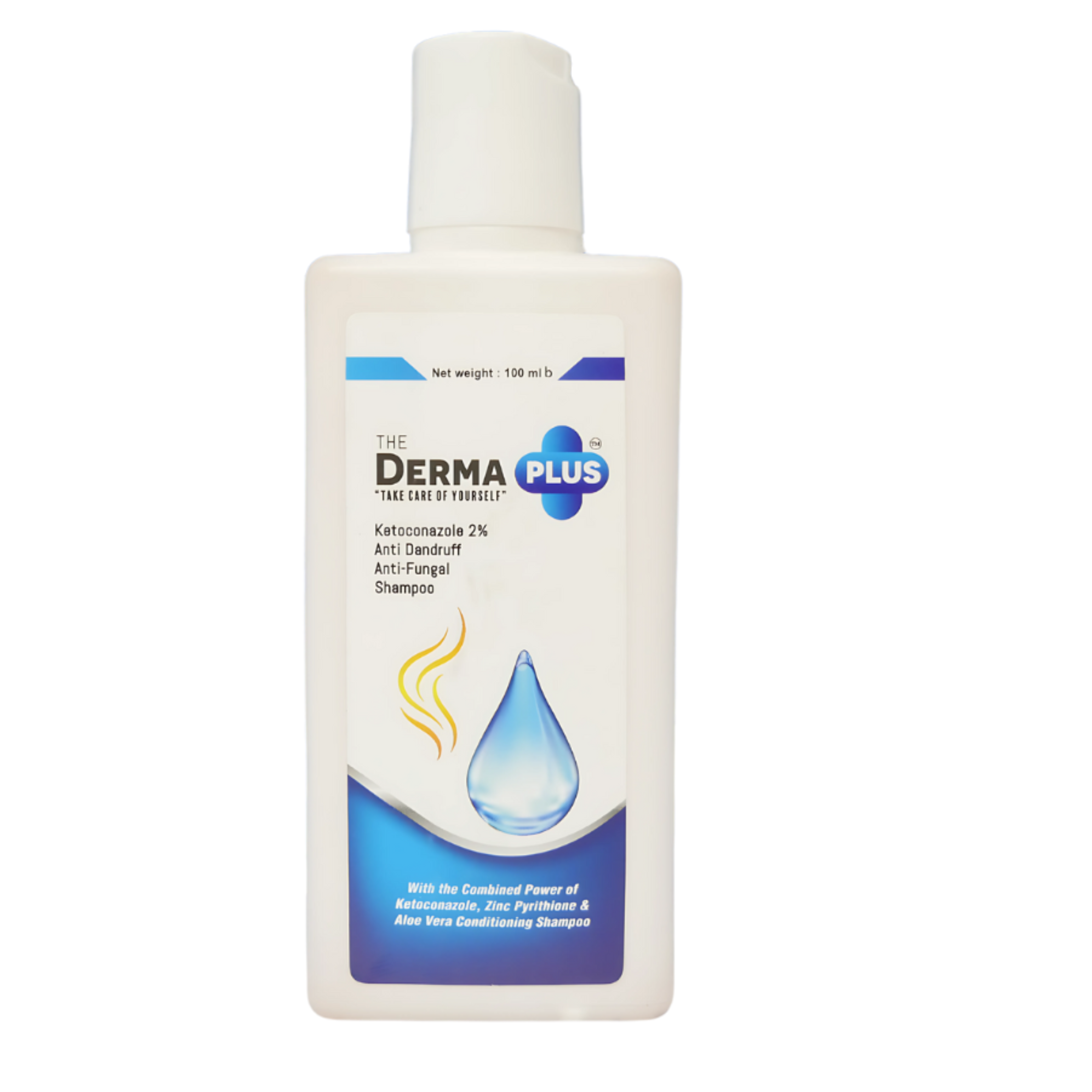 The Derma Plus Ketoconazole 2% Anti Dandruff & Anti Fungal Shampoo 100ml 100ml