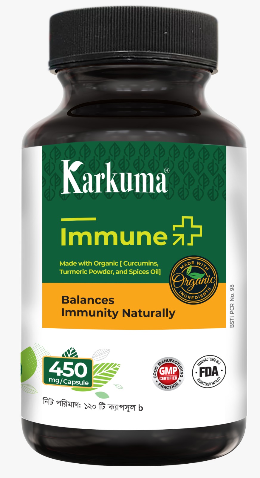 Karkuma Organic Imunne Plus 450 mg