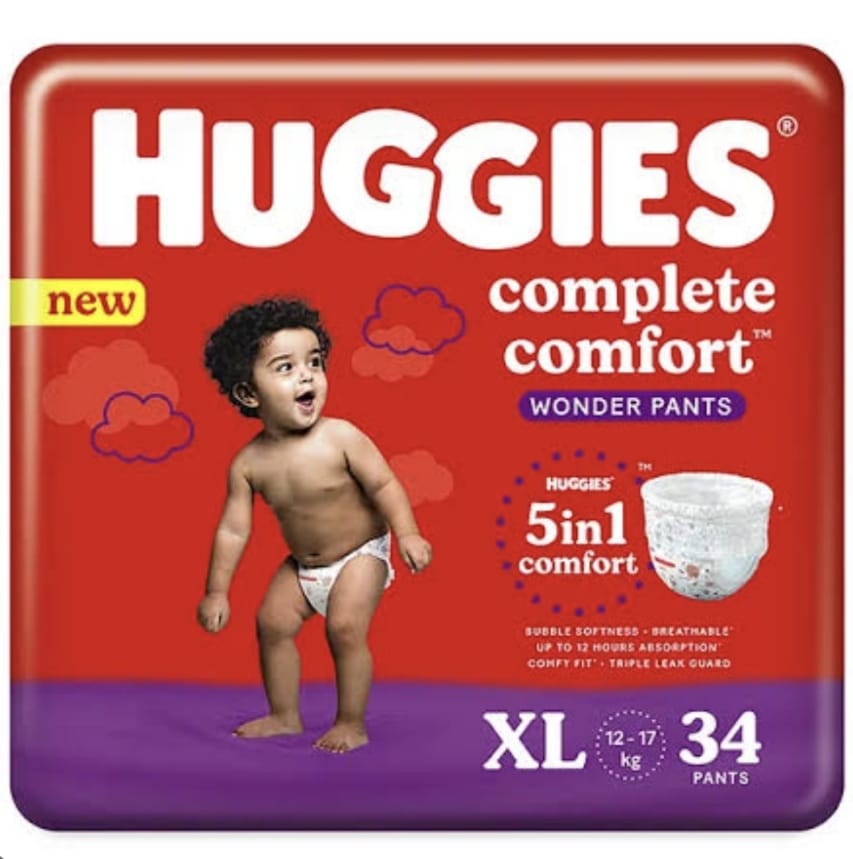 Huggies Wonder Pants XL 34s (12-17kg) SJ