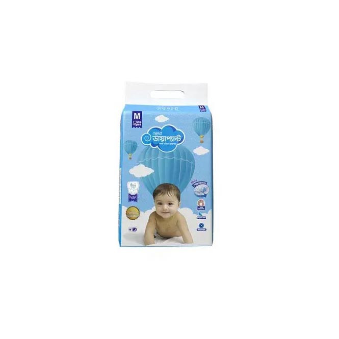 Bashundhara Baby Diaper Mini M 5s (7-12kg)