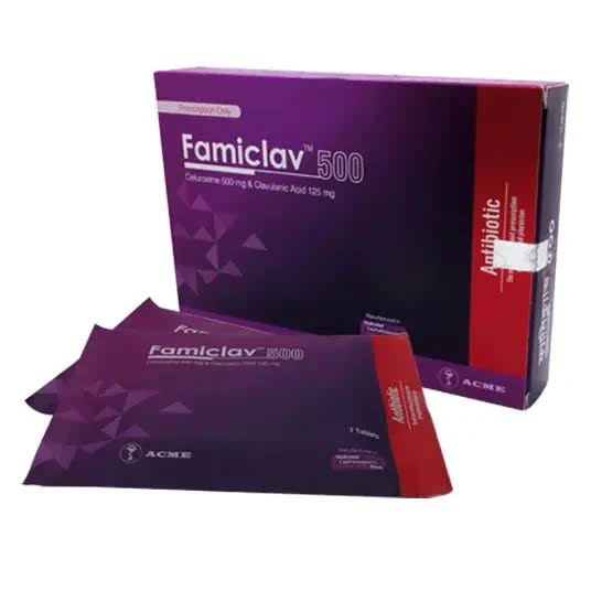 Famiclav 500 mg+125 mg