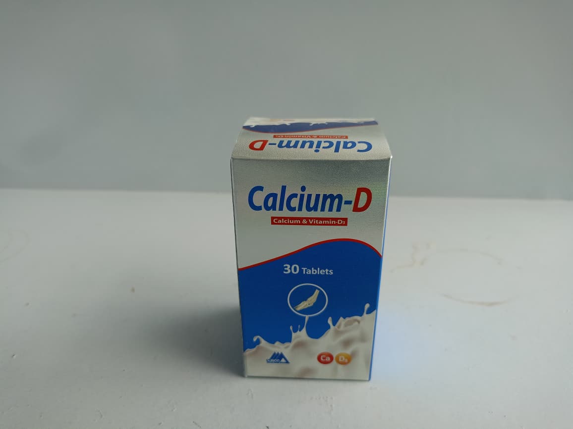 Calcium-D (Pot) 500 mg+200 IU