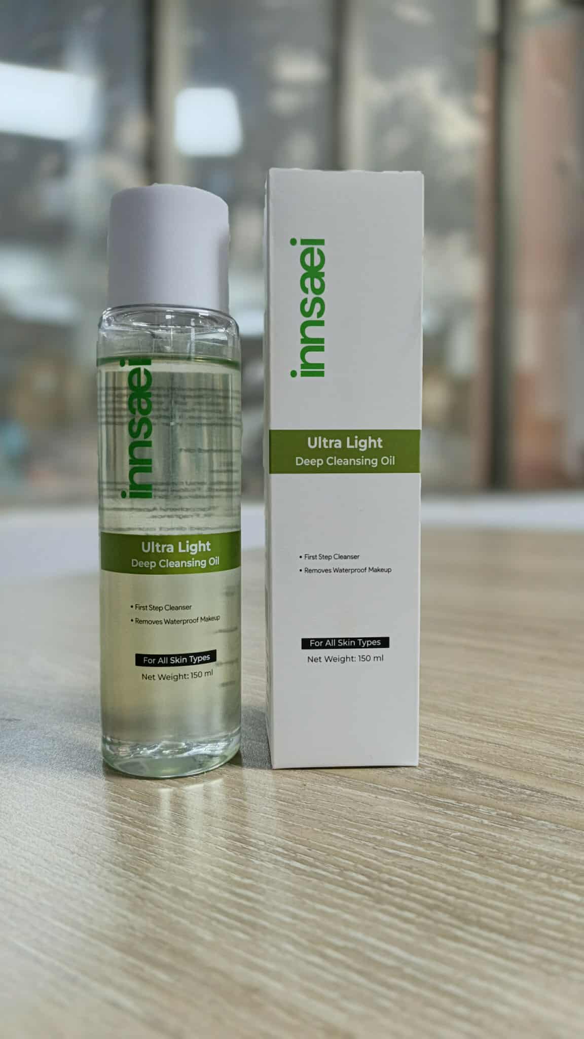 Innsaei Ultra Light Deep Cleansing Oil For All Skin Types 150ml 150ml
