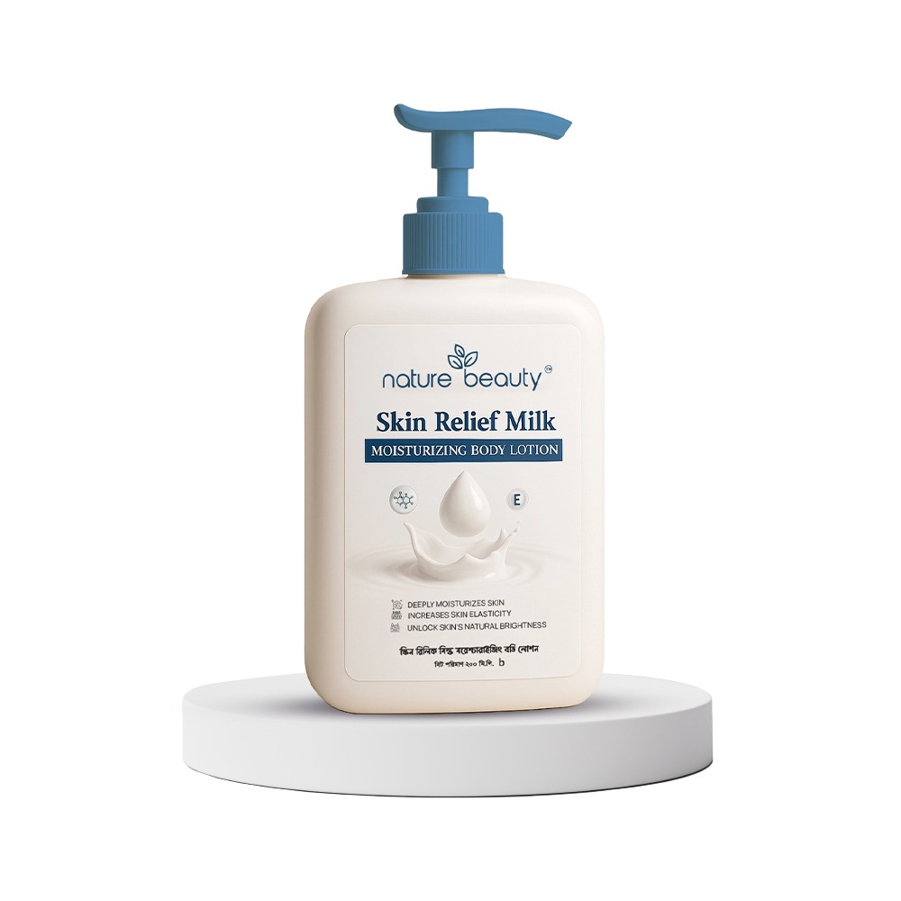 Nature Beauty Skin Relief Milk Moisturizing Body Lotion for All Skin Types 200ml 200ml