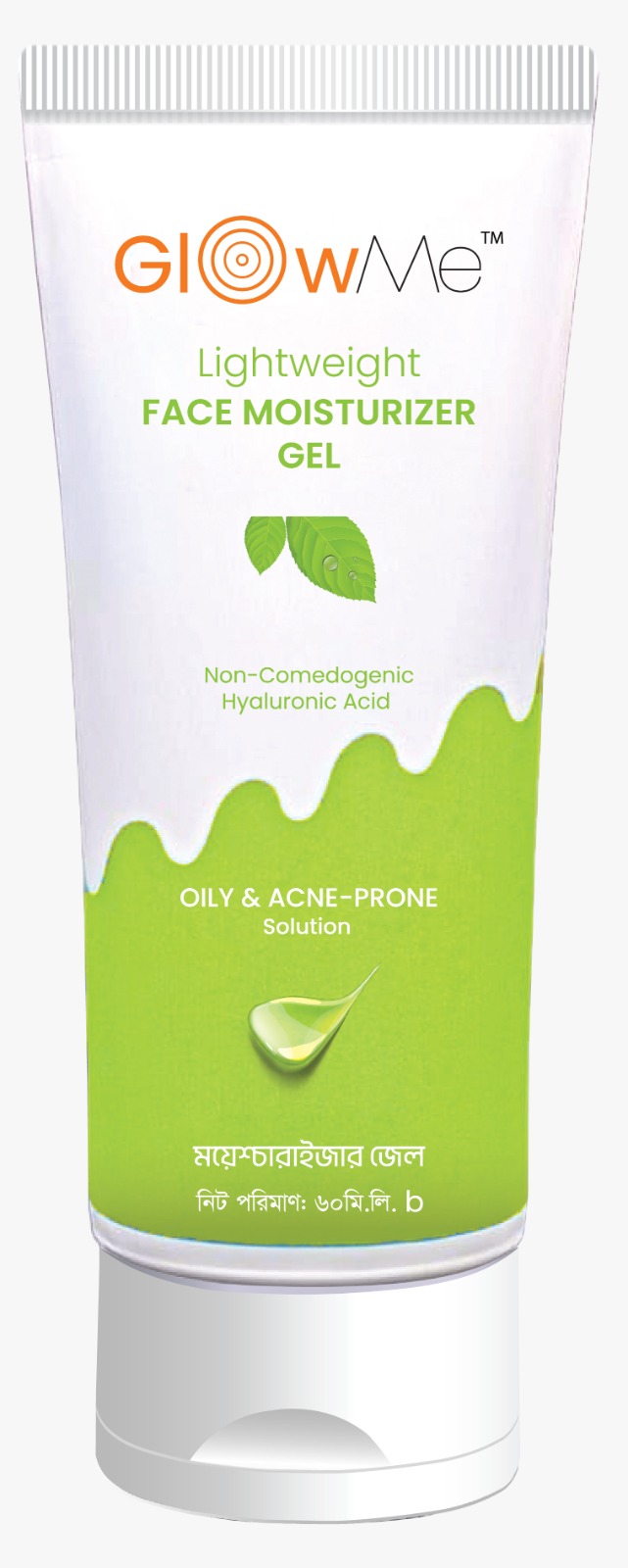 Glow Me Lightweight Face Moisturizer Gel for All Skin Types 60ml 60ml