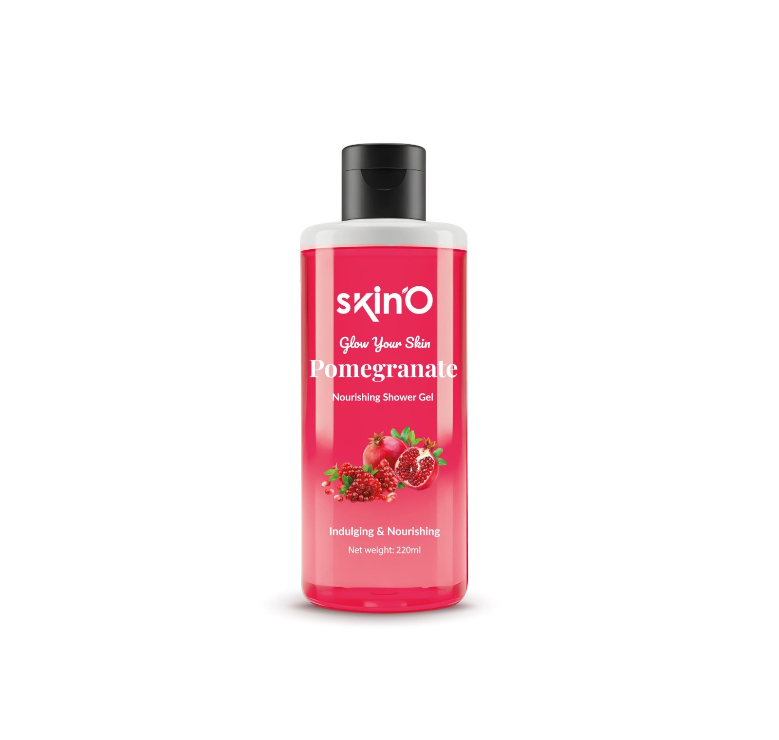 SkinO Glow Your Skin Pomegranate Nourishing Shower Gel 220ml 220ml