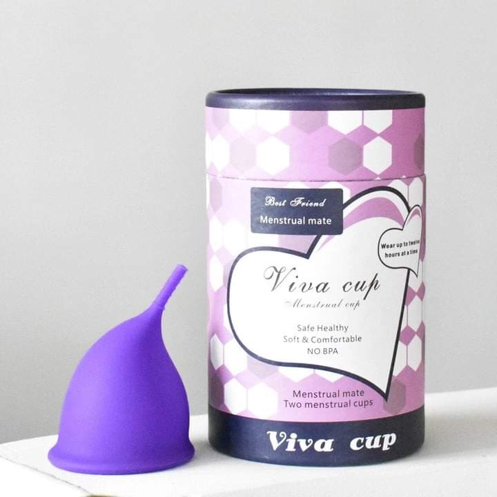 Menstrual cup reusable for women hygiene during period anytime betterhealth Viva Cup (Small)
