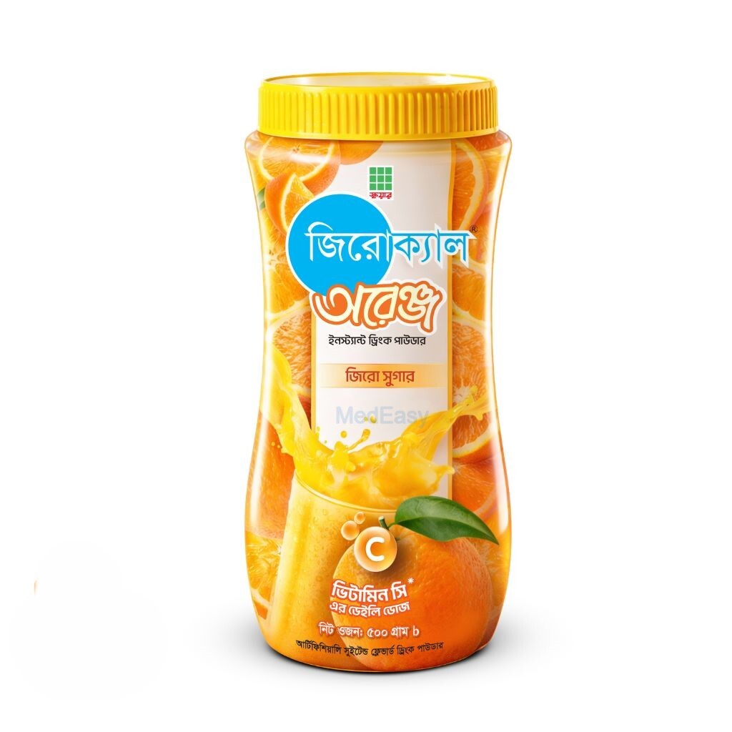 Zerocal Orange Instant Drink Powder 500 gm