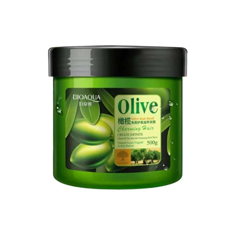 Bioaqua Olive Hair Mask for Strengthening & Improving Hair Growth 500g 500g