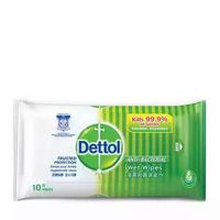 Dettol Anti Bacterial Wet Wipes .