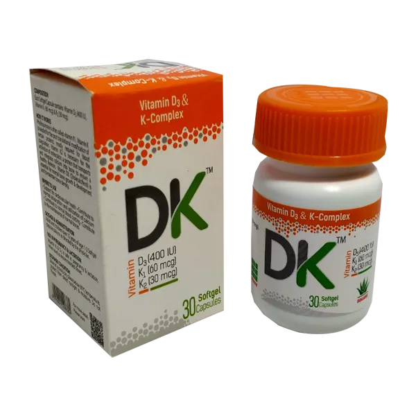 DK 400 IU+60 mcg+30 mcg