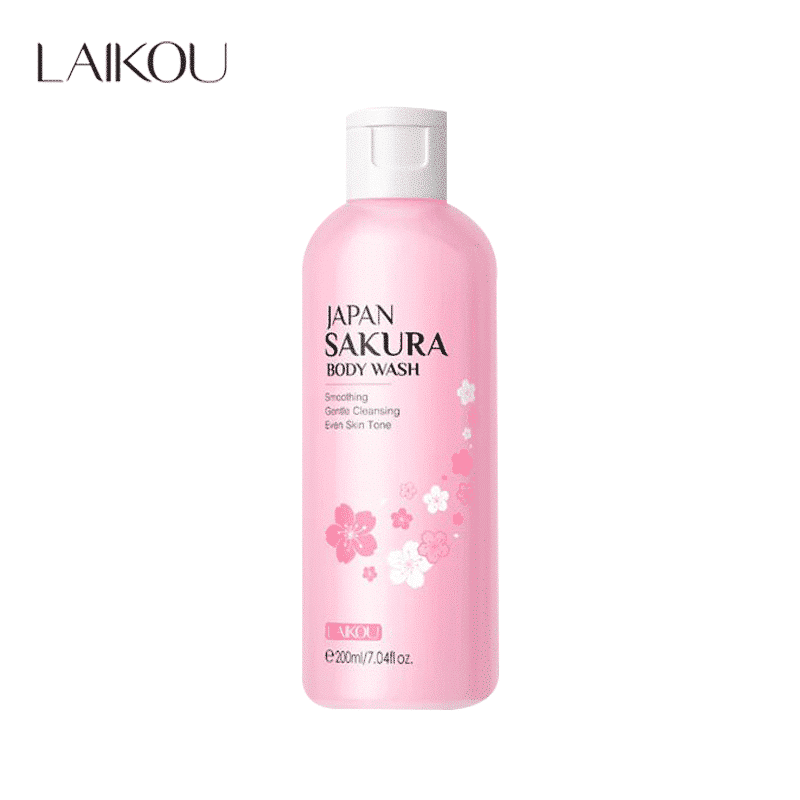 Laikou Japan Sakura Body Wash for Brightening Skin 200ml 200ml