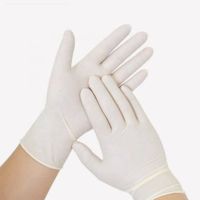 Hand Gloves Latex Large (8-9)