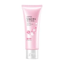 Laikou Japan Sakura Mud Mask Tube 75g 75g