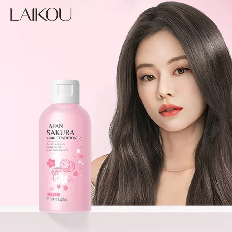 Laikou Japan Sakura Hair Conditioner for Smooth & Shiny Hair 100ml 100ml