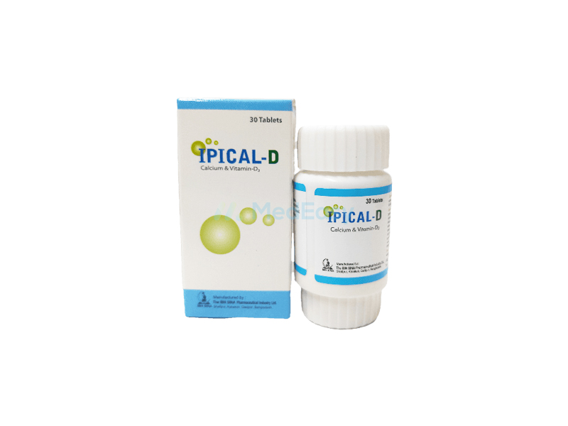 Ipical-D 500 mg+200 IU