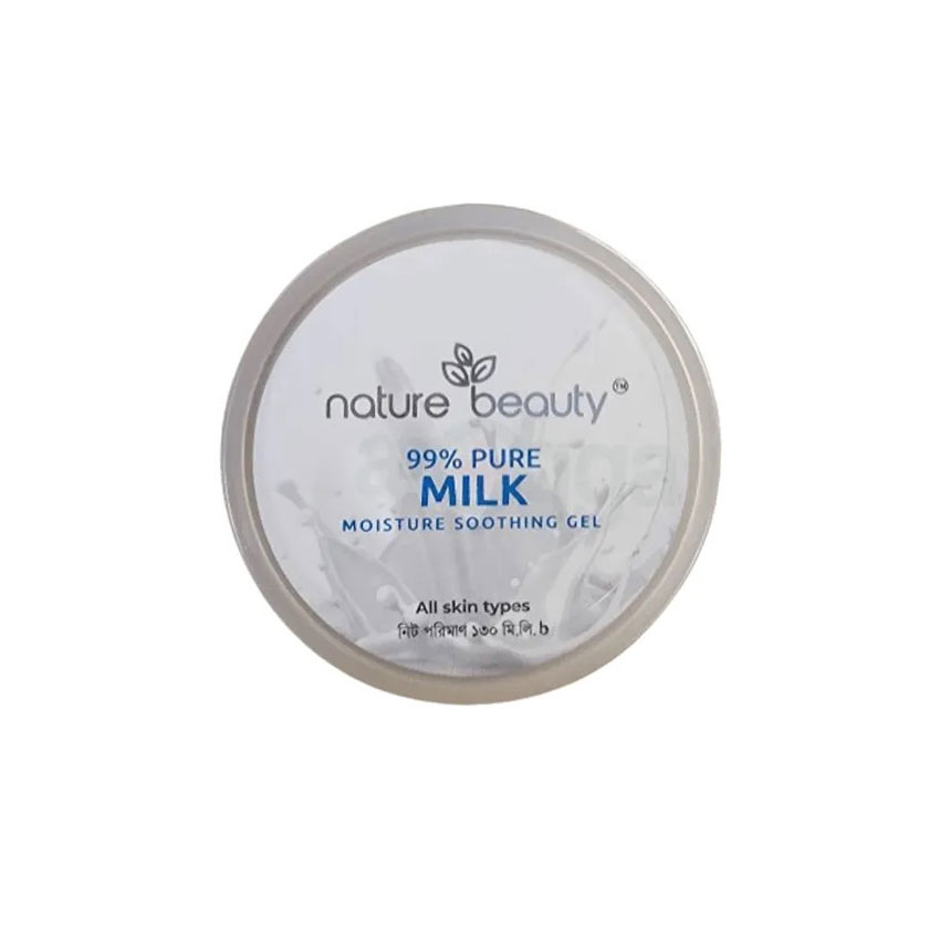 Nature Beauty Milk Moisture Soothing Gel for All Skin Types 130ml 130ml