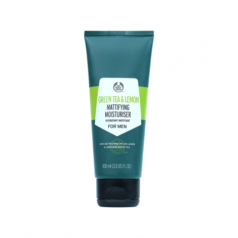 The Body Body Green Tea & Lemon Mattifying Moisturiser For Men 100ml 100ml