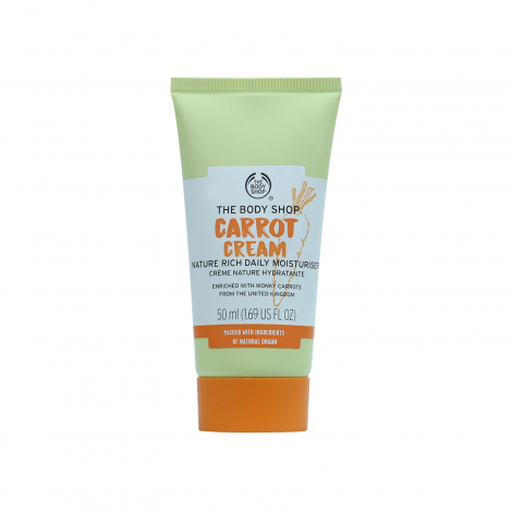 The Body Shop Carrot Cream Nature Rich Daily Moisturiser 50ml 50ml