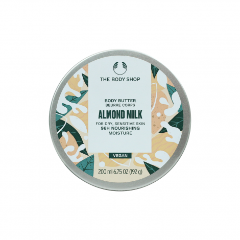 The Body Shop Almond Milk 96H Nourishing Moisture Body Butter Vegan 200ml 200ml