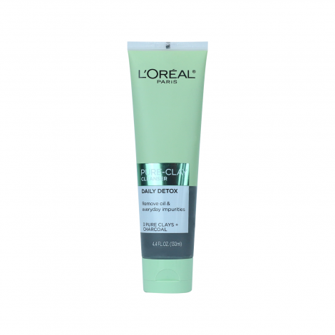 Loreal Pure Clay Daily Detox Cleanser 130ml 130ml