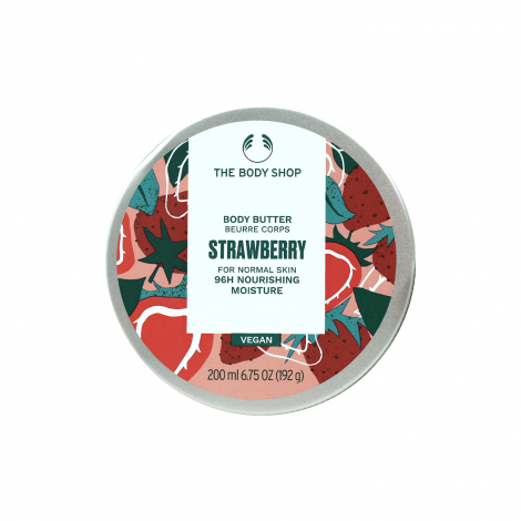The Body Shop Strawberry 96H Nourishing Moisture Body Butter 200ml 200ml